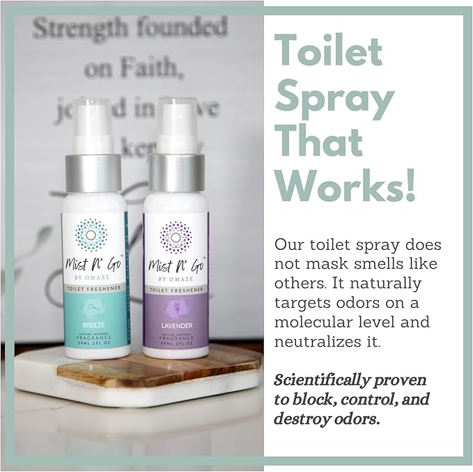 Mist N’ Go by Omaze Travel Bathroom Spray - Image 3