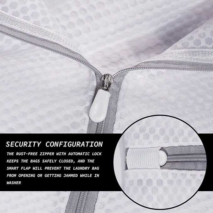 2 XX-Large Honeycomb Mesh Laundry Bag Delicates Durable - Image 2