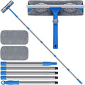 6.7 Feet Window Squeegee, 2-in-1 Window Cleaner Tool by Mitclear