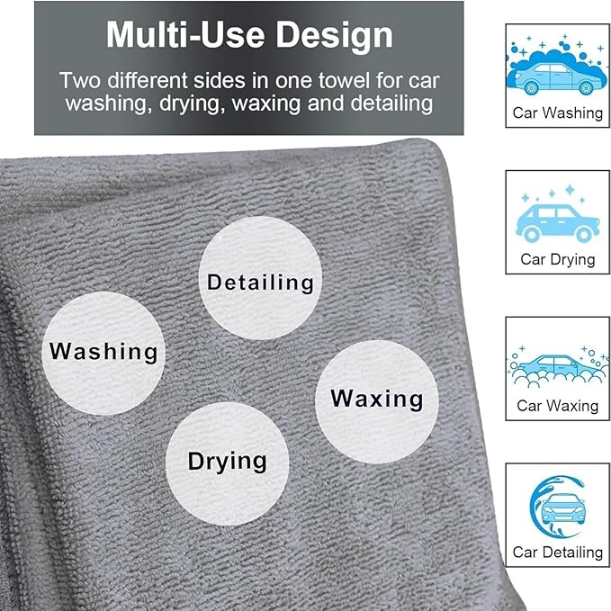 Single Microfiber Cleaning Cloth 40x40 cm - Image 4