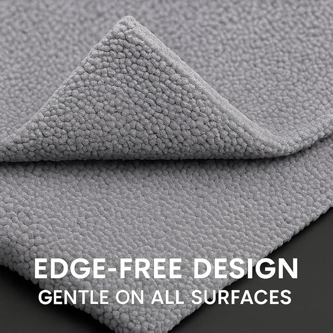 Paks - Edgeless Microfiber Towels 4-Pack - Car Detailing Wash Cloths - Image 2