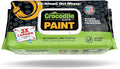 Crocodile Cloth Paint Cleaning Wipes – 100 Count Heavy-Duty Cleaning Cloths by CrocodileCloth
