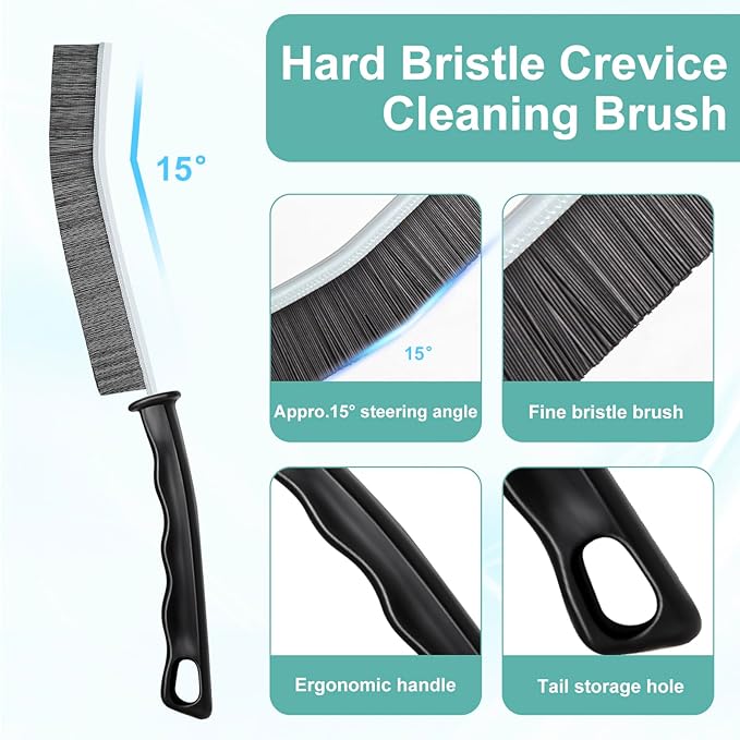 Crevice Cleaning Brush, 2025 New Multifunctional Gap Cleaning Brush Tool - Image 7