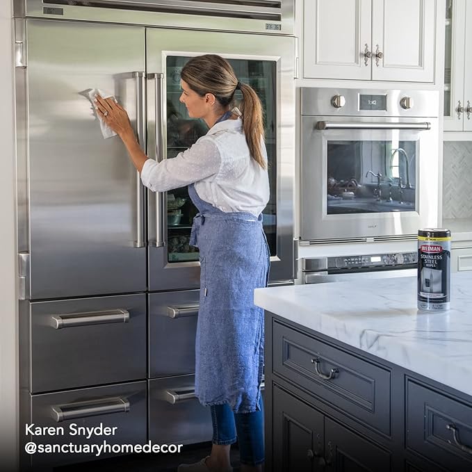 Weiman Heavy Duty Cooktop Polish & Stainless Steel Wipes - Image 9