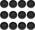 2X2 Round Rubber Caster Cups, Non Slip Furniture Pads, Anti-Slip Gripper by VOCOMO