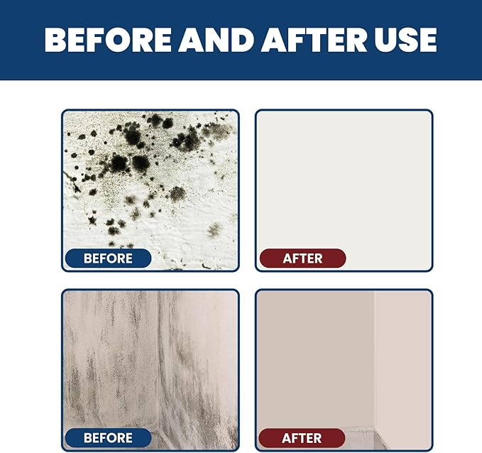 Mould Cleaner Spray Powerful Foam Cleaning Spray | Multi-Surface Fast-Acting - Image 4