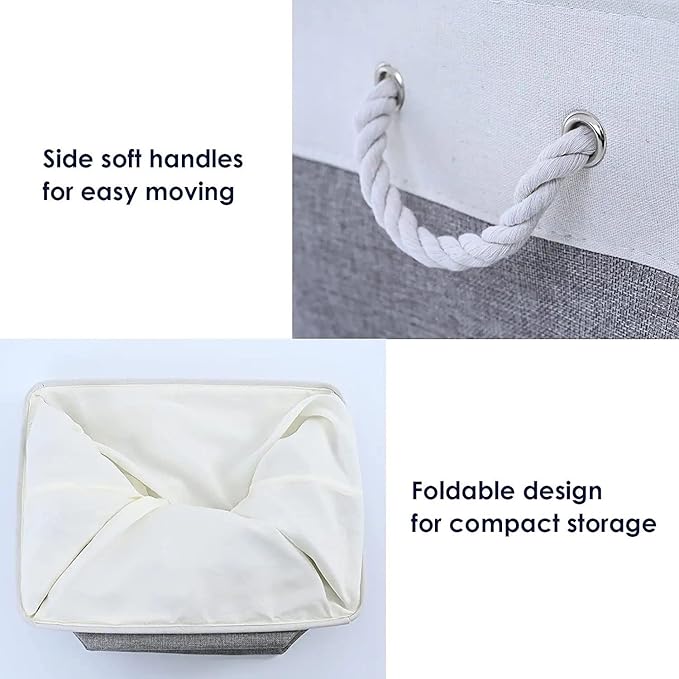 Fabric Storage Bins 12x8x5 inch - Image 5
