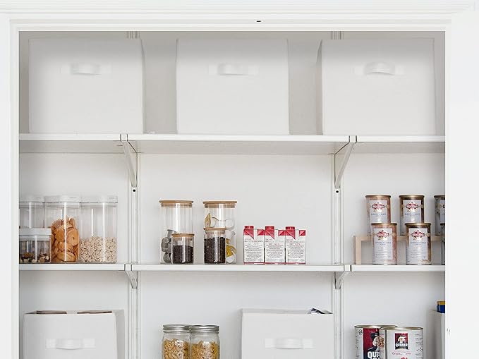 StorageWorks Storage Baskets for Shelves, Foldable Fabric Closet Storage Bins - Image 5