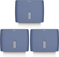 Hand Towel Dispenser for Bathroom Pack of 3 Compact Size Suitable Paper Towels by PLUSSEN