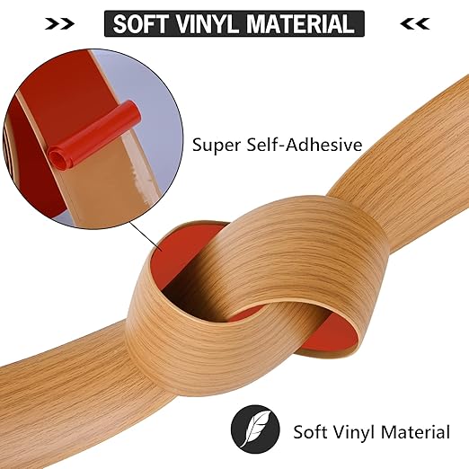 16.4Ft Floor Transition Strip Self Adhesive Vinyl Cover Floor Strip Flat - Image 3