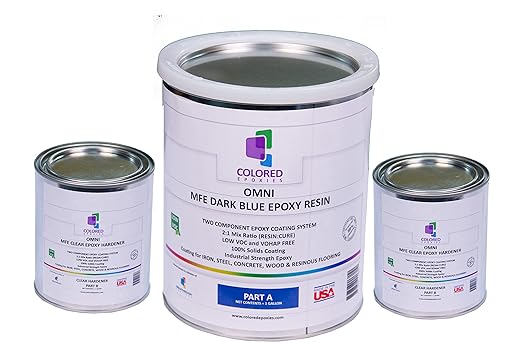 colored epoxies Dark Blue Epoxy Resin by ColoredEpoxies
