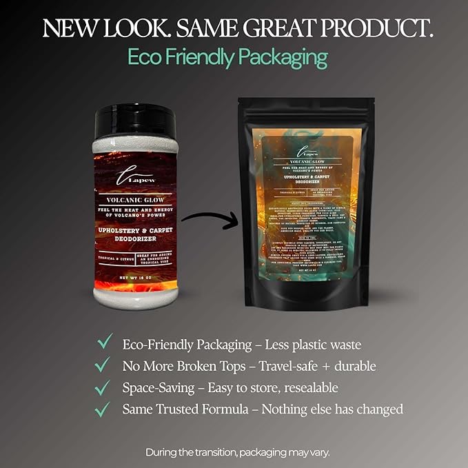 Volcanic Glow Carpet Freshener Powder: Powerful Odor Eliminator - Image 2