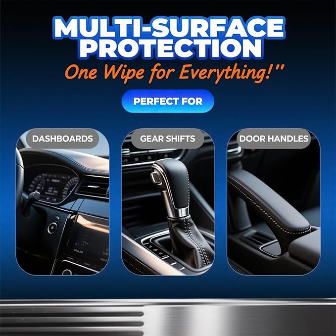 Car Interior Cleaning Wipes, All-Purpose Cleaning Wipes, Cleaning Wipe - Image 6