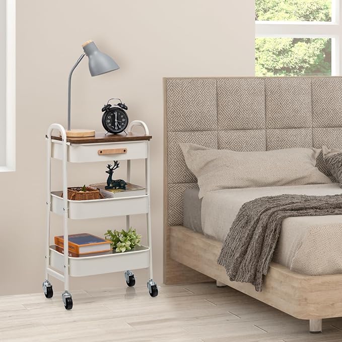 AGTEK Rolling Organizer Cart - Image 2
