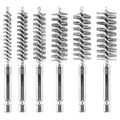 6Pieces Wire Brush Drill Bore Cleaning Brushes Set, by AOKLIT