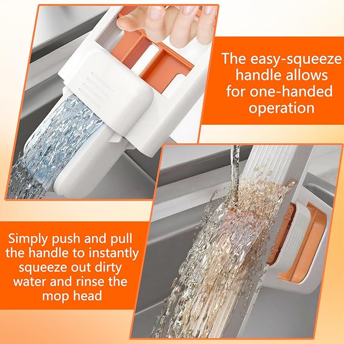Mini Foldable Desktop Mop – Portable Sponge Mop - Image 5