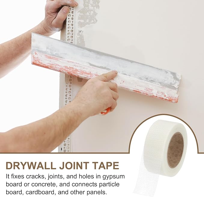 PATIKIL Drywall Repair Mesh Tape, 2 inch x 82 ft Fiberglass Repair Patch - Image 7