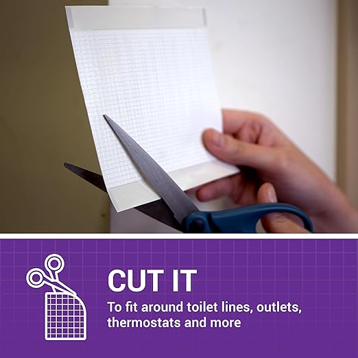 StrongPatch® 6 in. x 6 in. Flexible Self-Adhesive Wall Repair Patch – Versatile - Image 4