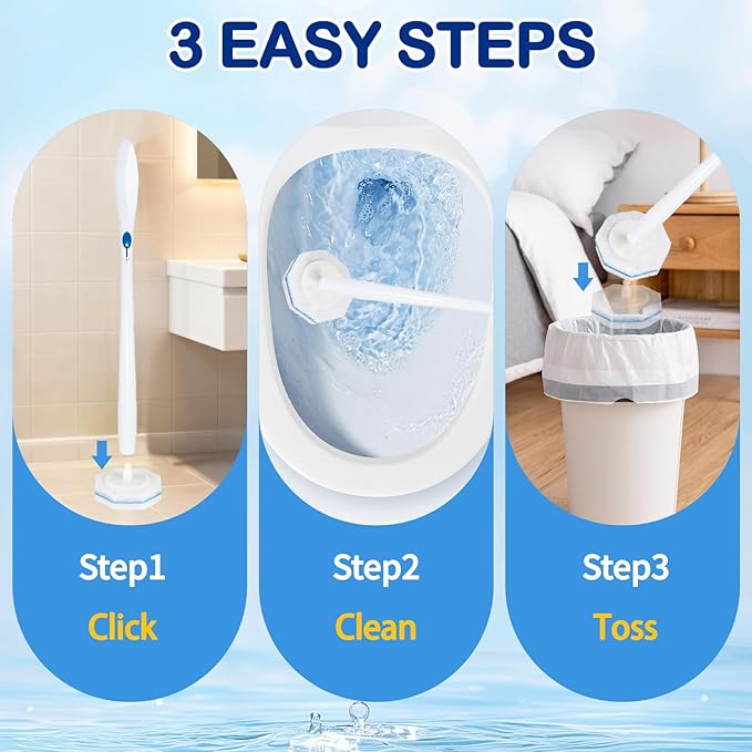 50 Count Disposable Toilet Wand Refills - Image 7