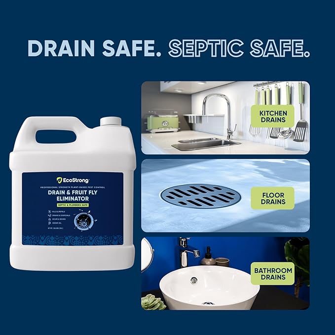 Fruit Fly Drain Treatment | Drain Fly Eliminator | Eliminates Gnats, Sewer - Image 6