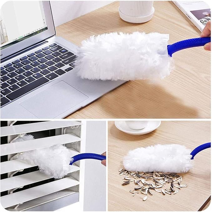 360 Degree Duster Refills White and Blue Replacement Heads 20 Counts - Image 3