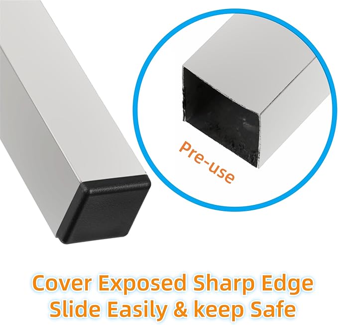 Furnigear Plastic Plugs Tubing End Cap Chair End Caps Outside Bottom Tubing - Image 3