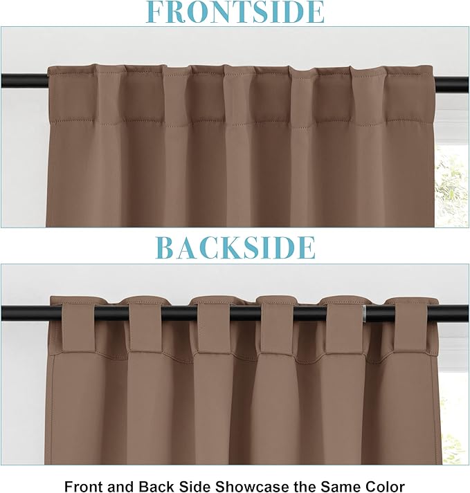 RYB HOME Small Window Curtains - Image 4