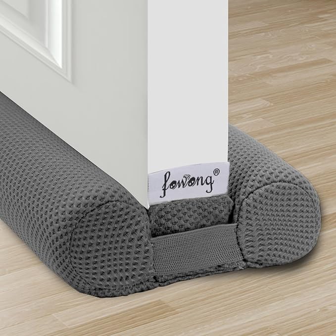 fowong Door Draft Stopper 36 Inch Adjustable Draft Stopper by fowong
