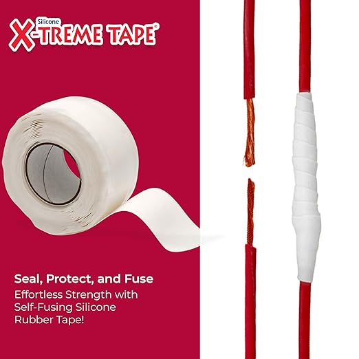 X-Treme Tape MOCAP Heavy Duty Electrical Tape, Self-Fusing Silicone Rubber - Image 2