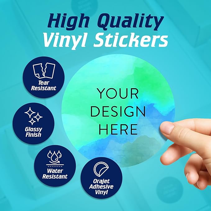 100 Custom Vinyl Stickers - Image 3