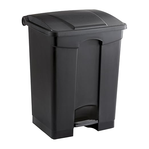 Safco Step On Plastic Trash Can - Image 3