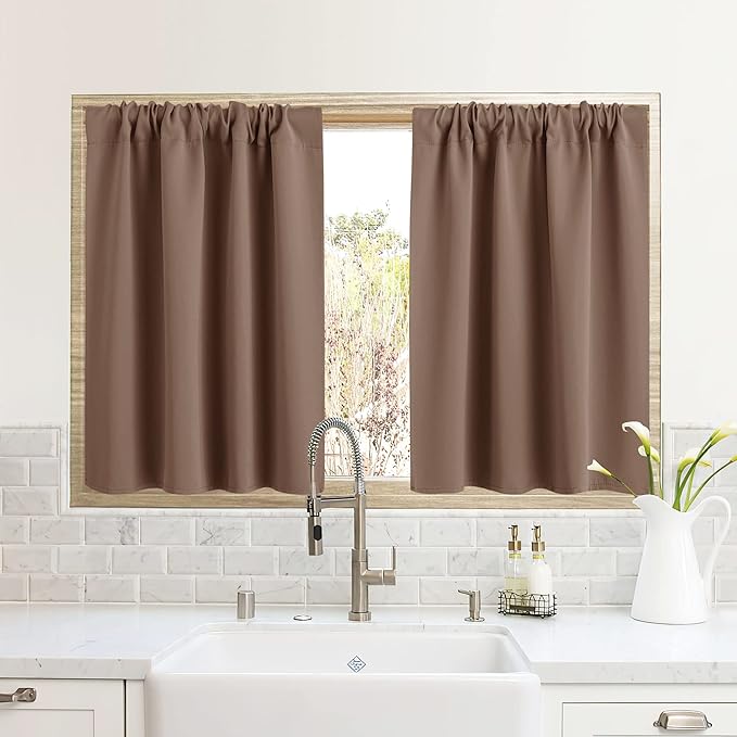 RYB HOME RV Camper Door Window Curtains -Blackout Privacy Curtains & Drapes by RYBHOME
