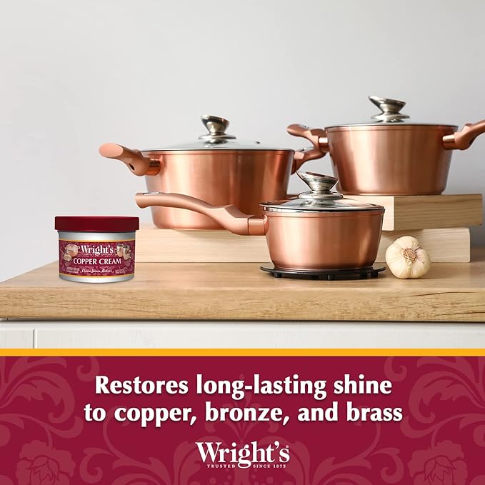 Wright's Copper and Brass Cream Cleaner - Image 5