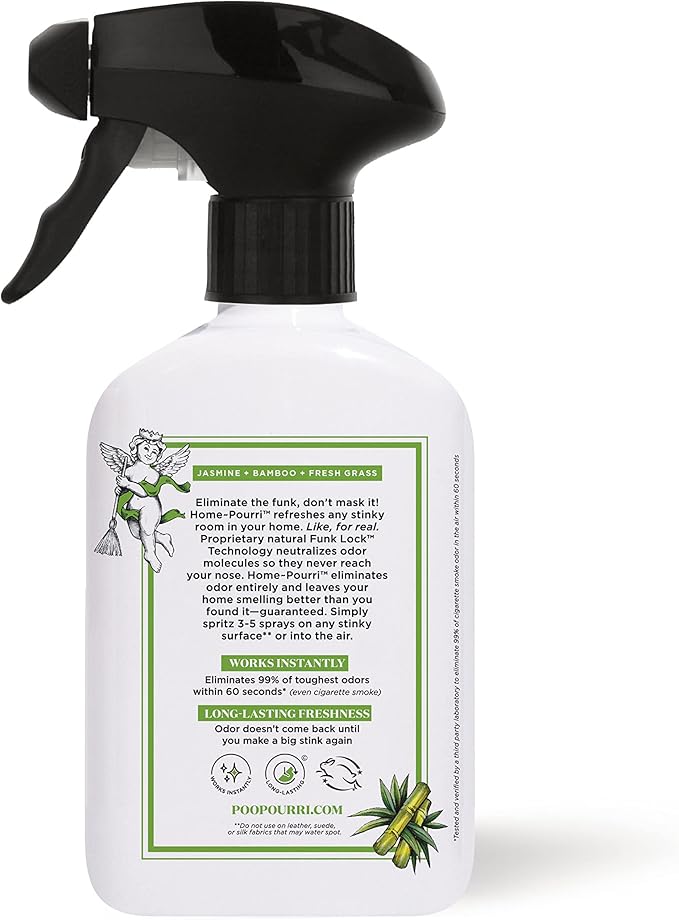 Home-Pourri Air + Fabric Multi-Purpose Odor Freshener Spray, Bamboo Rain - Image 11