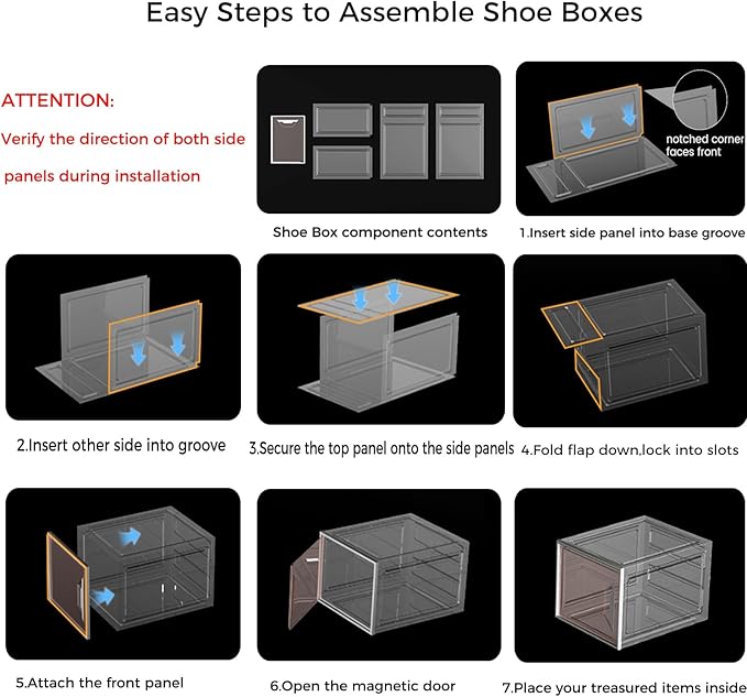 X-Large Stackable Shoe Boxes - Image 3