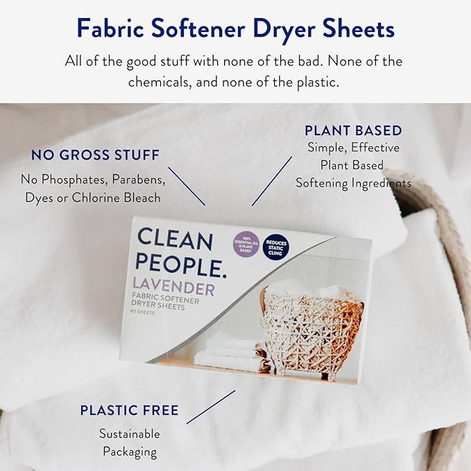 The Clean People Fabric Softener Sheets - Image 3