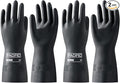 PACIFIC PPE 2 Pairs Chemical Resistant Gloves, Heavy Duty Industrial Rubber by PACIFICPPE