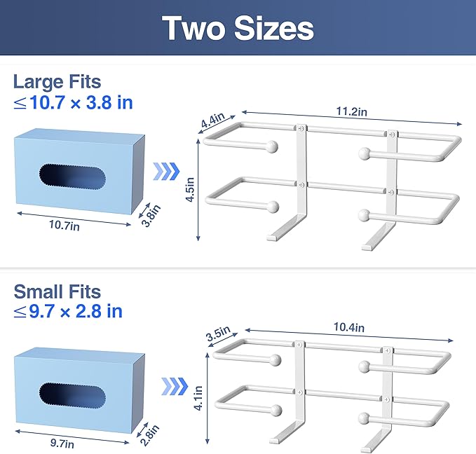 niffgaff Glove Box Dispenser Wall Mount: White Glove Holder Organizer - Image 2