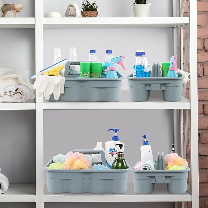 4 Pack Bathroom Cleaning Caddy Organizer - Image 5