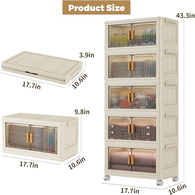 28 Qt Plastic Storage Bins - Image 2