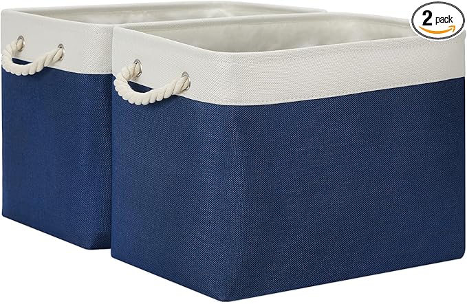 Temary Storage Baskets for Shelves, Decorative Basket by TEMARY