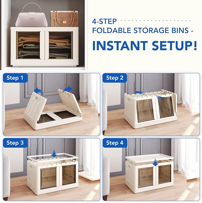 FLEXIMOUNTS 228 QT Stackable Storage Bins - Image 5
