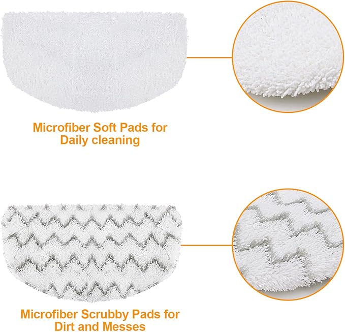12 Pack Steam Mop Replacement Pads Compatible - Image 2