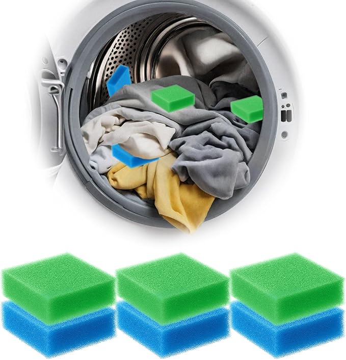 6 Pcs Pet Hair Remover for Laundry, Reusable Pet Hair Catcher Anti Winding Lint - Image 5