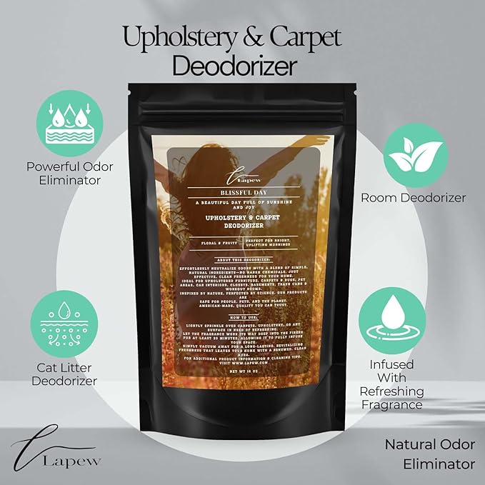 Blissful Day Carpet Freshener Powder: Powerful Odor Eliminator - Image 4