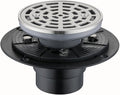 RANDOM Round Shower Drain Brushed Nickel 4 Inch Shower Drain by RANDOM