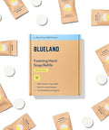 BLUELAND Foaming Hand Soap Refill Tablets, Perrine Lemon Scent, Eco Friendly by BLUELAND