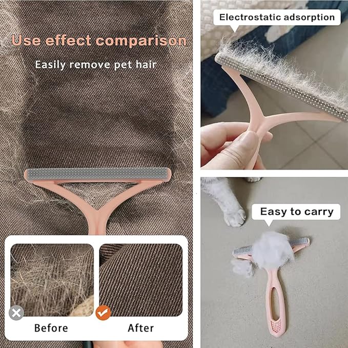 Pet Hair Remover, Pet Hair Removal Tool, Cleaner Pro Pet Hair, Fabric Shaver - Image 4