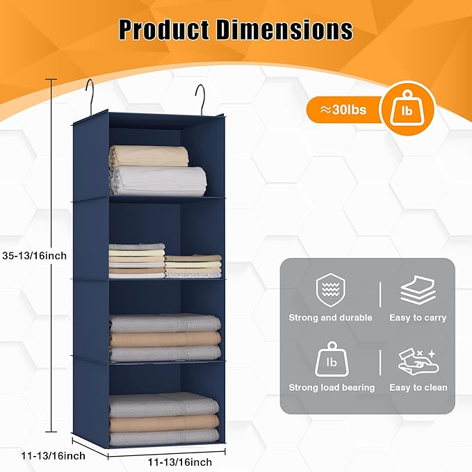 Hanging Closet Organizer - Image 3