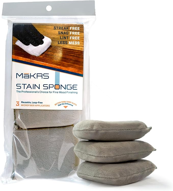 MāKRS Stain Sponge, Stain Brushes by MaKRS
